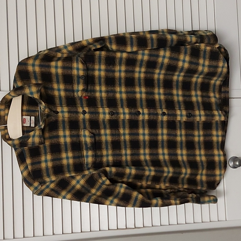 Levi's flannel work/skateboarding shirt
